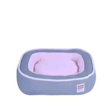 Lavish Pet Bed Removable & Washable Cover Cushion Pink S